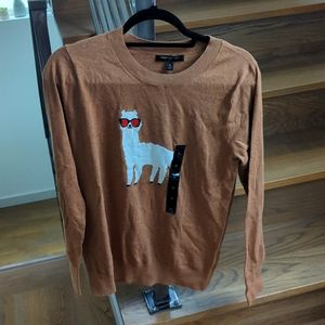 NWT Banana Republic Llama Sweater